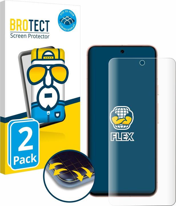 Produktbild BROTECT Full-Cover Displayschutz (2 Stück, Google Pixel 8)