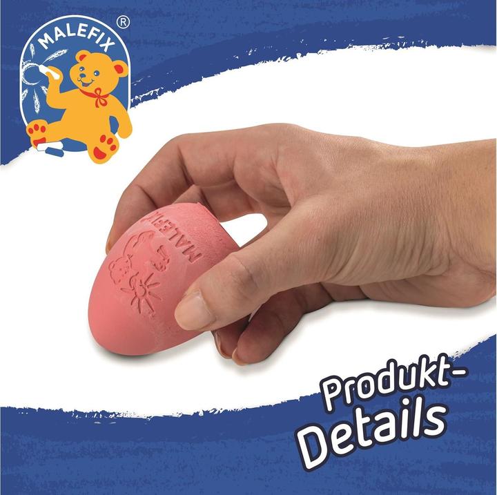 Produktbild Malefix 6 Regenbogen Eierkreide (6x)