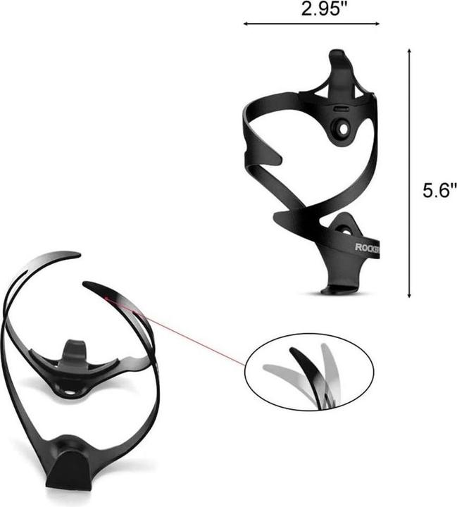 Produktbild Rockbros 2017-11ABK bicycle water bottle holder - black