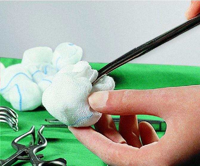 Actual product image Gazin Gauze swab 20-thread sterile