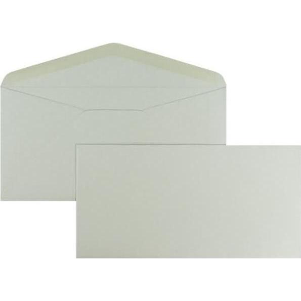 Blanke, Briefumschlag, Briefumschläge DINlang 120g/qm gummiert VE=100 Stück glamour platin (110 x 220 mm, 100 x)