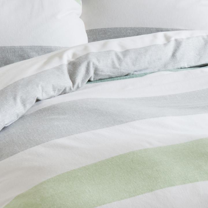 Produktbild Traumschlaf Melange Streifen (Bettwäsche Set, 240 x 220 cm, 80 x 80 cm)