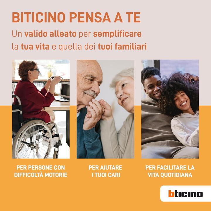 Immagine prodotto Bticino Termostato Digitale Wi-Fi Smarther2 con Netatmo