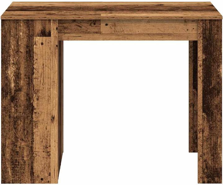 Produktbild vidaXL Schreibtisch mit Schubladen Ablage Altholz-Optik 102x62x77,5 cm (102 x 62 x 77.50 cm)