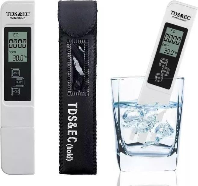 Ivy Aqua A1 3in1 Water Quality&Hardness meter pen measures TDS EC Temperature + Pouch