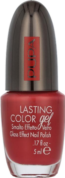Immagine prodotto Pupa Milano Lasting Color Gel 100 Tropical Red 5ml (100 Rosso tropicale, Smalto per unghie effetto gel)