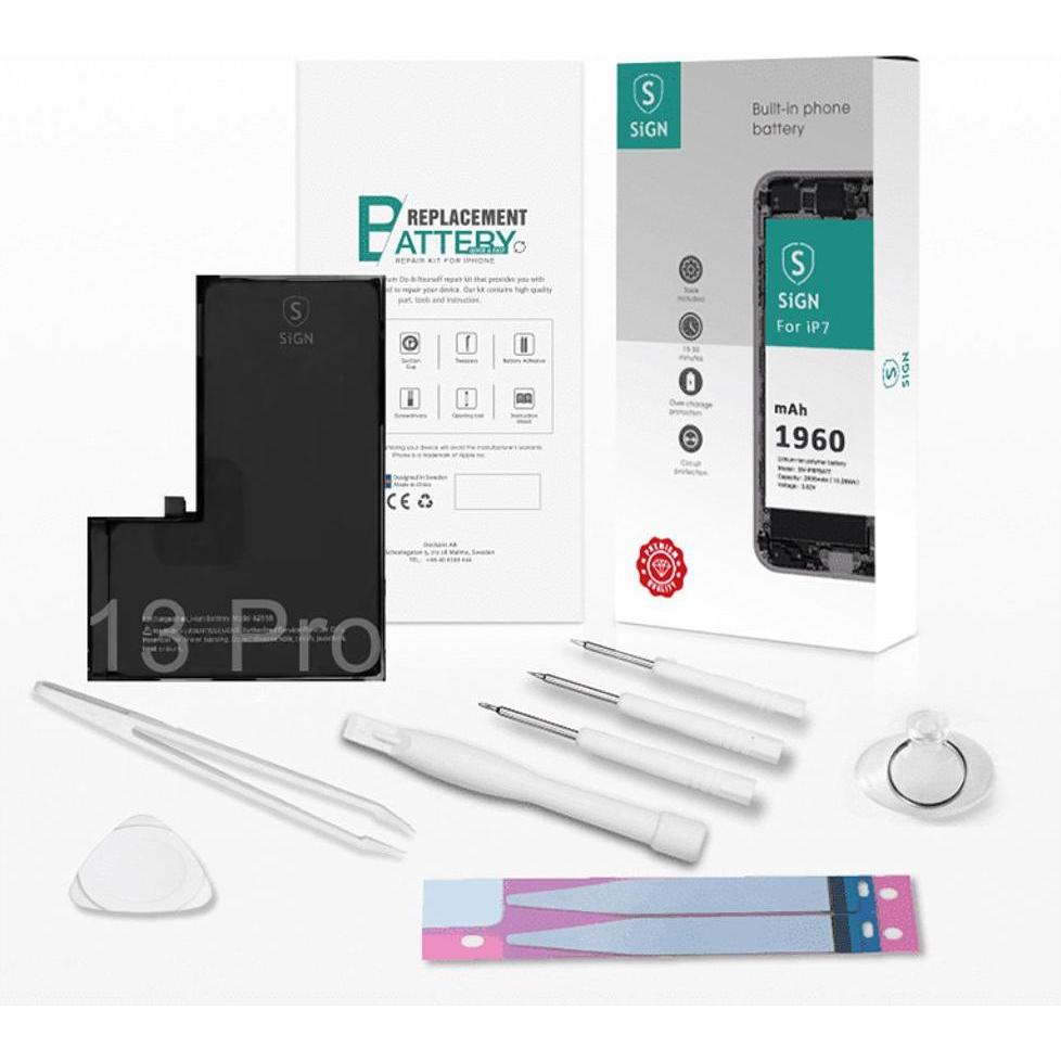SIGN Complete Battery Replacement Kit - iPhone 13 Pro, Smartphone Akku