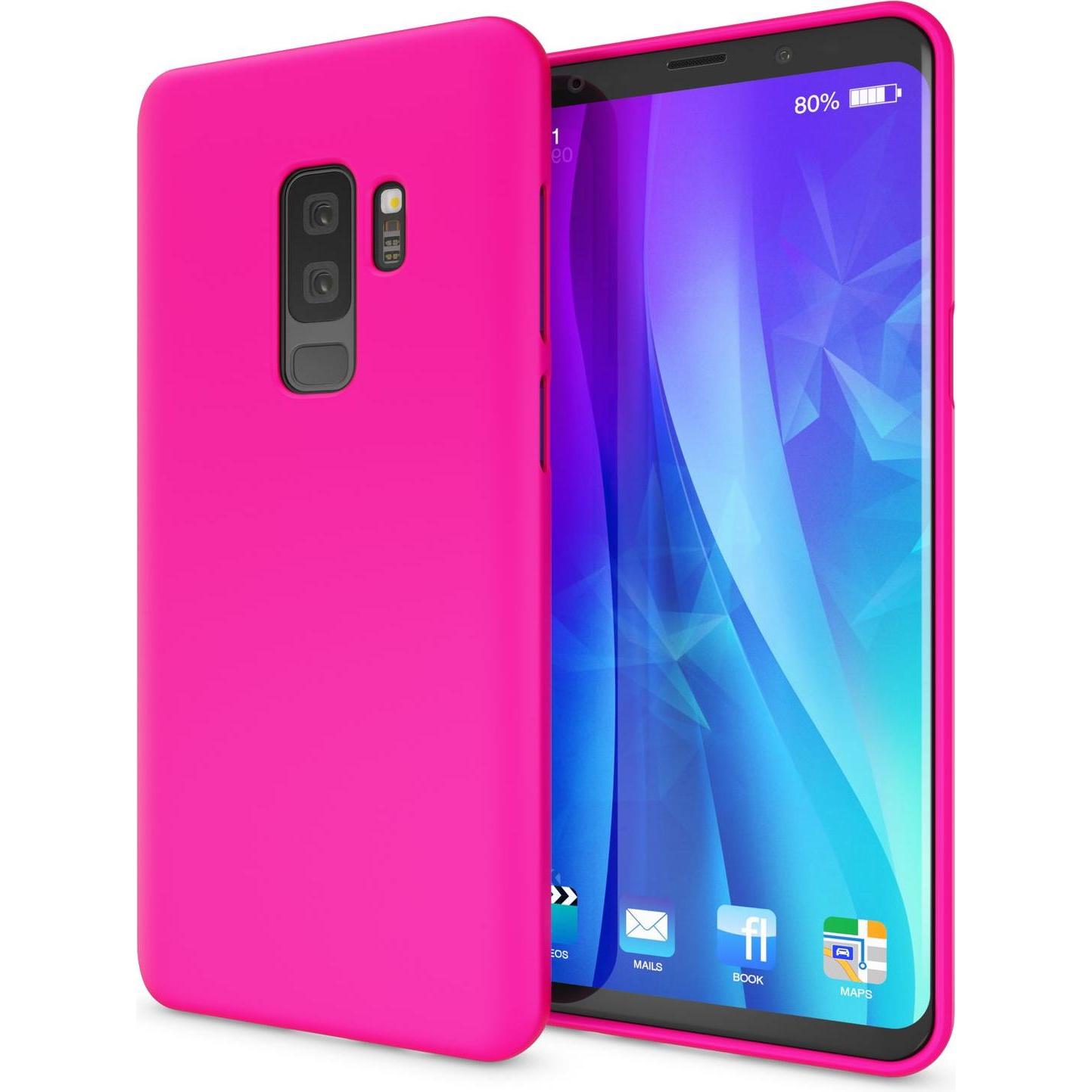 Nalia Handyhülle (Samsung Galaxy S9+), Smartphone Hülle, Pink