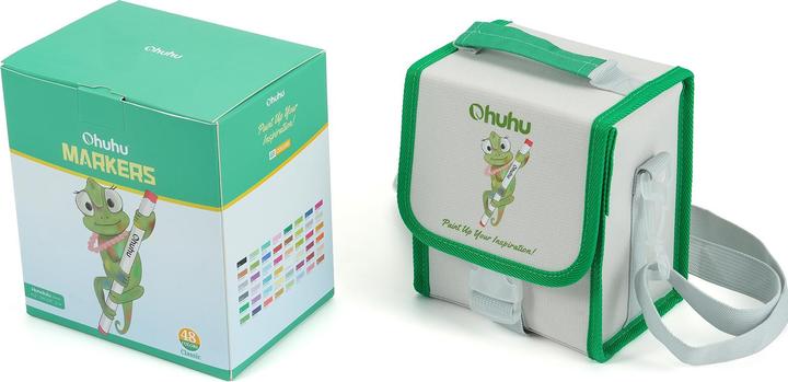 Actual product image Ohuhu Honolulu art marker (48 classic colours, 48 x)