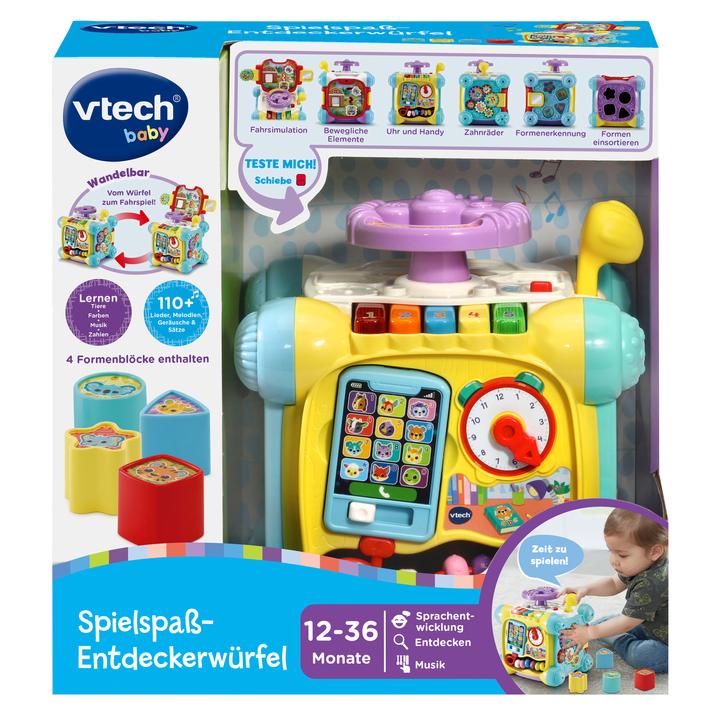 Actual product image VTech Fun discovery cube