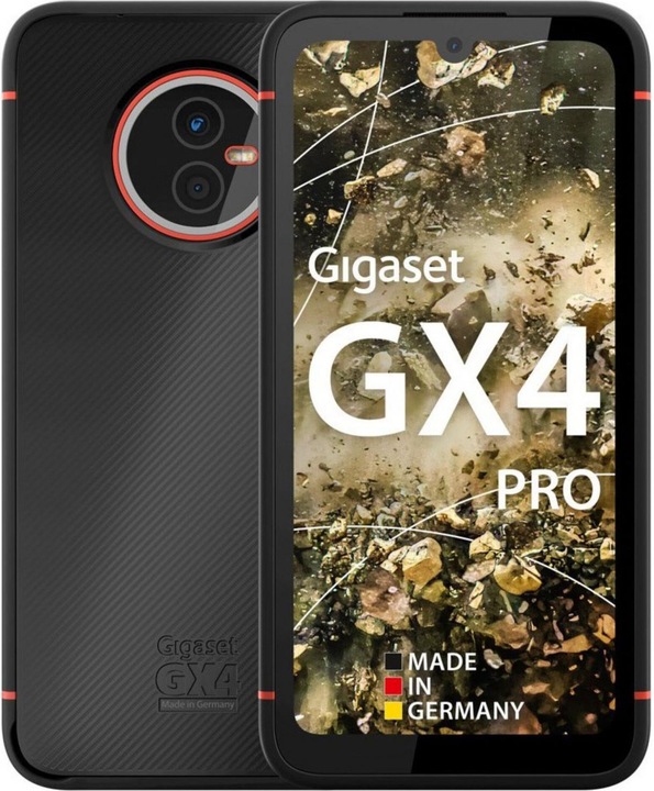 Produktbild Gigaset GX4 PRO (128 GB, Schwarz, 6.10", SIM + eSIM, 48 Mpx, 4G)