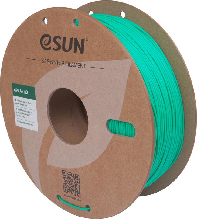 Image du produit eSUN Filament PLA+ HS Jade 1.75 mm 1 kg (PLA, PLA+ LECTURE, 1.75 mm, 1000 g)