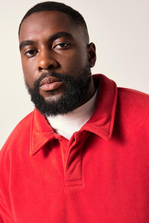 Produktbild Sthuge Fleece-Pullover, Polokragen (L)