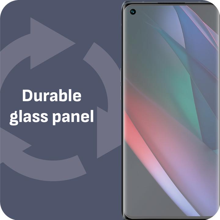 Produktbild Cazy Schutzglass Kompatibel mit Oppo Find X3 Neo Tempered Glass Hülle Kompatibel - 1 Stück (1 Stk., Oppo Find X3 Neo)