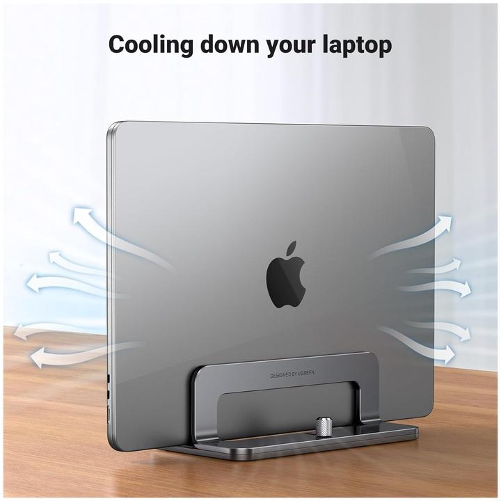 Produktbild Ugreen 45622 Stand Vertical Laptop Holder Gray