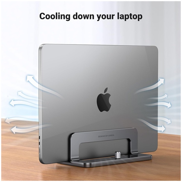 Produktbild Ugreen 45622 Stand Vertical Laptop Holder Gray