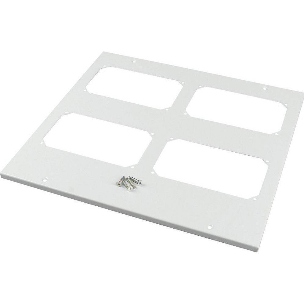 Eaton Boden-/Deckplatte für F3A Flansche, für 284328, Serverschrank Zubehör, Grau