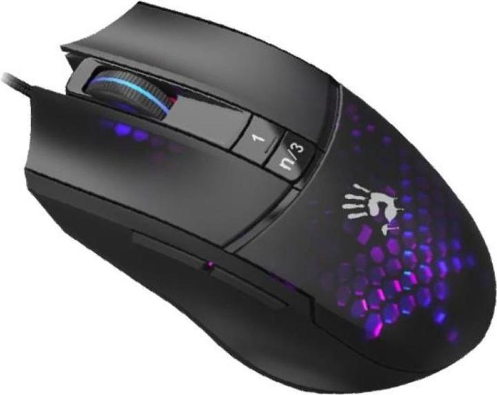 Actual product image A4Tech BLOODY A4TMYS47113 L65 MAX RGB Honeycomb (Activated) Mouse USB Type-A Optical 12 000 DPI (Cable)