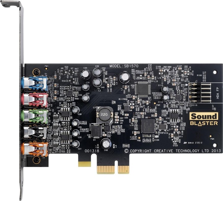 Produktbild Creative Sound Blaster Audigy FX bulk (PCI-E x1)