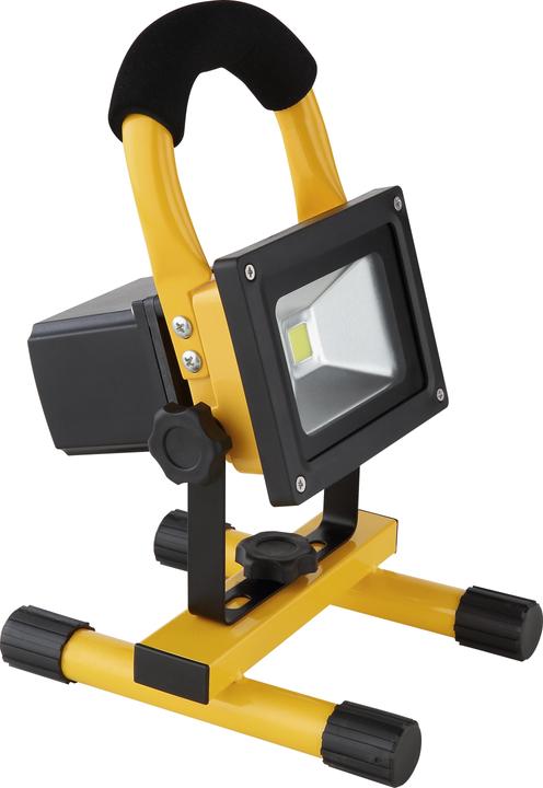 Produktbild Globo Bernd LED Aussenleuchte 7W Tageslichtweiss IP54 Gelb, Aluminium Druckguss 22,5cm 34209