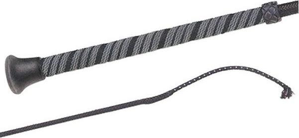 Fleck Dressurgerte Economy – Nylon – Wickelgriff – PVC Knopf