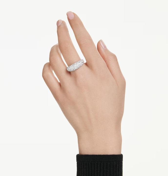 Actual product image Swarovski Sublima Ring Weiss Rhodiniert (55)