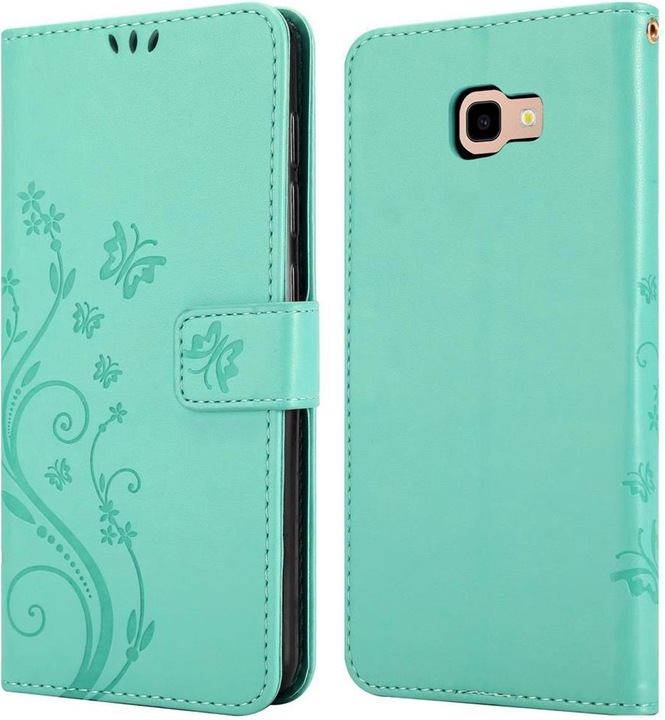 Actual product image Cadorabo Flower Book cover (Samsung Galaxy J4+)