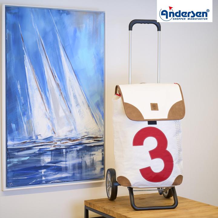 Image du produit Andersen Alu Star Shopper 360° Chariot à provisions 57 cm