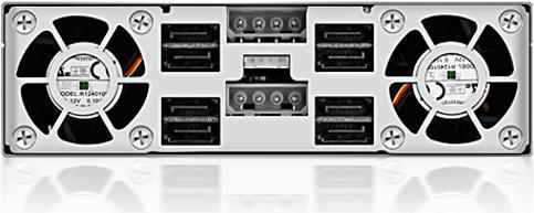 Produktbild Icy Box IB-2222SSK 4-Bay 2.5" Backplane, Hot-SWAP, schwarz