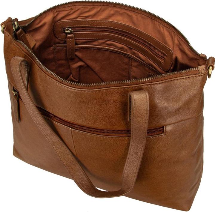 Image du produit Burkely Natural Norah Shopper Sac en cuir 36 cm pour ordinateur portable (10 l)