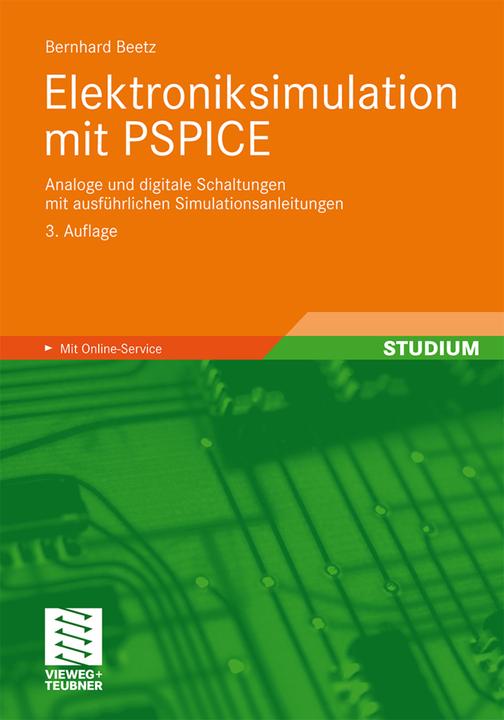 Produktbild Elektroniksimulation mit PSPICE (Deutsch, Bernhard Beetz, 2007)