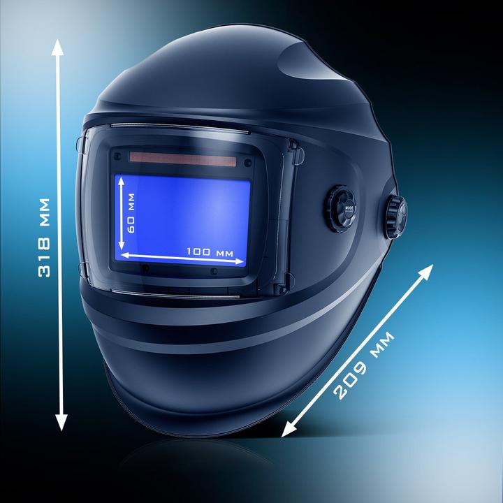 Immagine prodotto Stahlwerk Casco per saldatura BULLET 3 in 1 automatico per saldatura scudo per saldatura