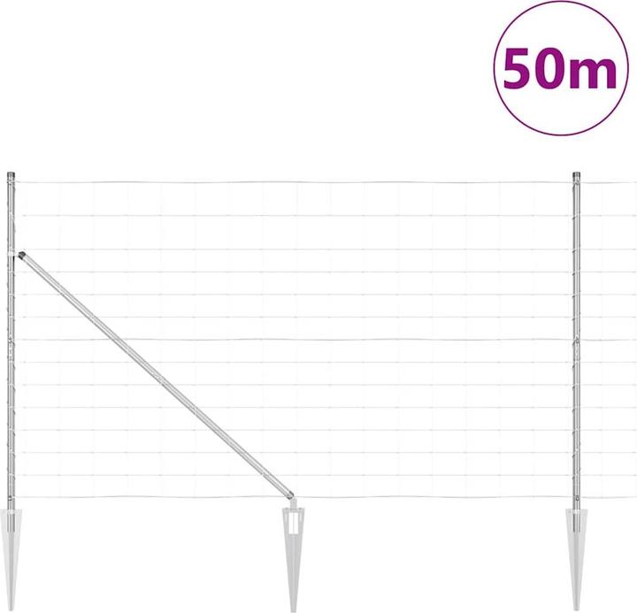 Produktbild vidaXL Outdoor-Zaunpfosten