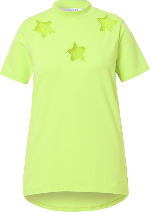 Produktbild Angel of Style T-Shirt, CutOut Mesh-Sterne, Stehkragen (54)