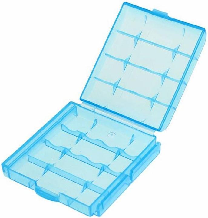 Produktbild Panasonic Ladegerät Eneloop BQ-CC65 inkl., 4 eneloop AAA Micro und AccuCell AkkuBox Blue (1 Stk., AAA, Ladegerät inkl. Akku)