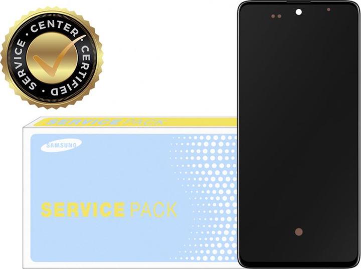 Actual product image Samsung LCD Display + Touch Unit A515 Galaxy A51 Black (Service Pack) (Display, Samsung Galaxy A51)