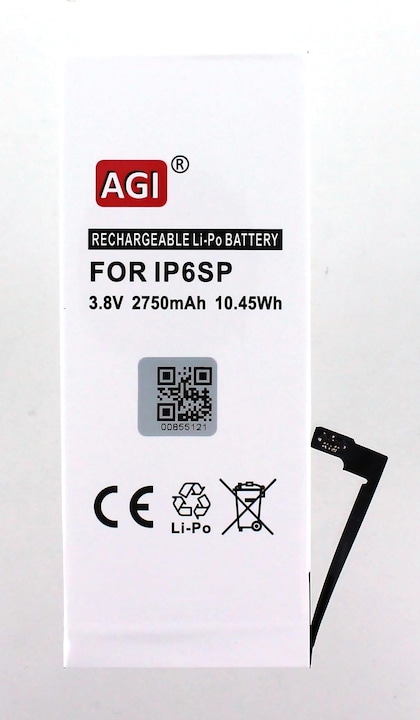 Produktbild AGI Akku kompatibel mit Apple iPhone 6S Plus - Akku - 2.750 mAh