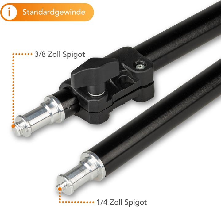 Produktbild Walimex pro Boden Lampenstativ (90 cm, 15 kg)