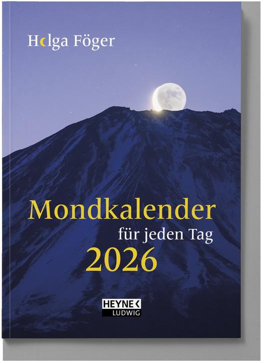 Actual product image Heyne Ludwig Lunar calendar for every day 2026 (10.5 x 14 cm)