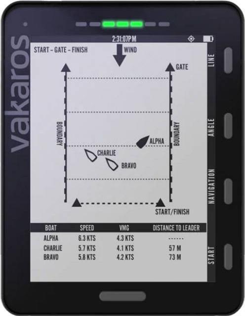 Image du produit Vakaros Atlas 2 - Affichage multifonctionnel du compteur de course