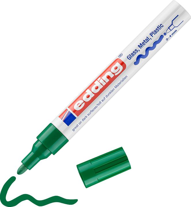 Produktbild Edding Lackmarker 750-CREA (Grün, 4 mm, 1 x)