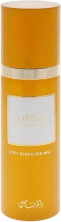 Image du produit Rasasi Alwan Cool Sensation Mist pour unisexe 3.38 Oz (Lotion pour le corps, 100 ml)