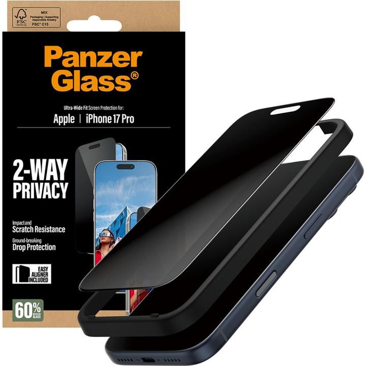 Produktbild PanzerGlass Ultra-Wide Fit (1 Stk., Apple iPhone 17 Pro)