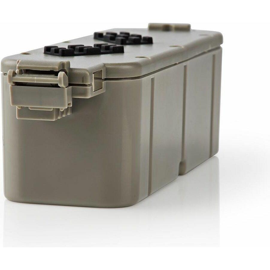 Nedis V3AH3IR14V402, Staubsauger-Akku-Li-Ion, Schwarz, Staubsauger Zubehör, Grau