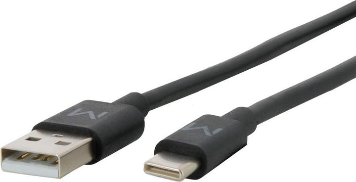 Produktbild Mobilis Energia Cable - USB A / USB C - 1m - Black (1 m, USB 4.0, 10 W)