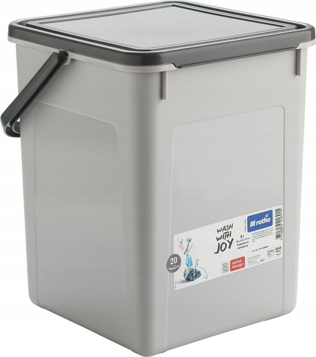 Actual product image Rotho Detergent dispenser (23 x 22.5 x 27.5 cm, 9 l)