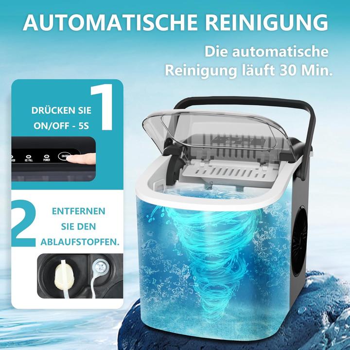 Actual product image Euhomy Eiswürfelmaschine