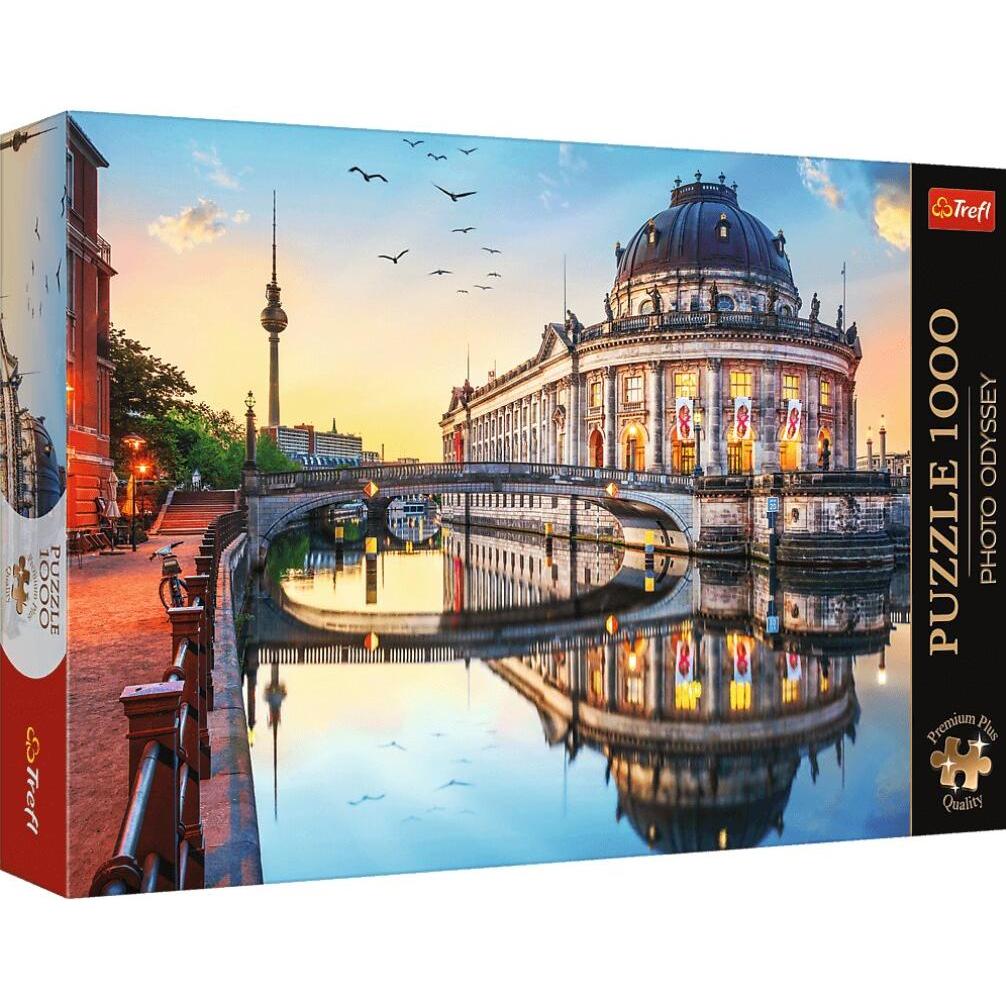 Trefl Puzzle Premium Plus 1000 - Bode Museum in Berlin, Deutschland (1000 Teile)