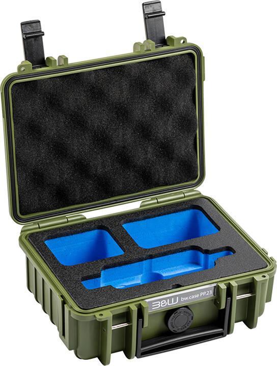 Productafbeelding B&W International B&W Insta360 X3 Koffer Type 500 Bruin Groen (Insta360 X3)