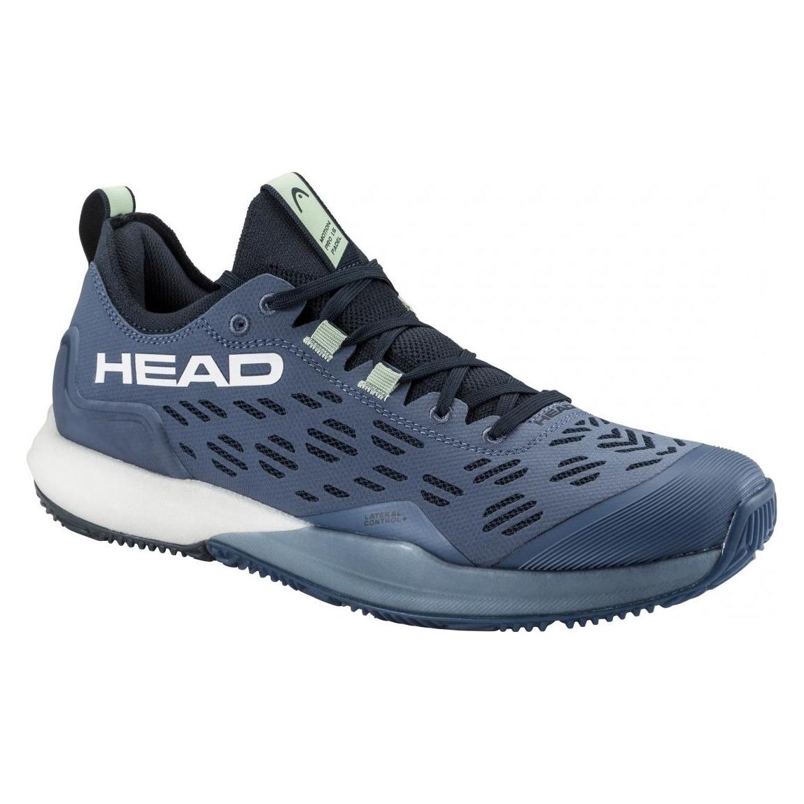 Head, Herren, Tennisschuhe, Motion Pro 1.5 Padelschuh Herren (43), Blau, Grau